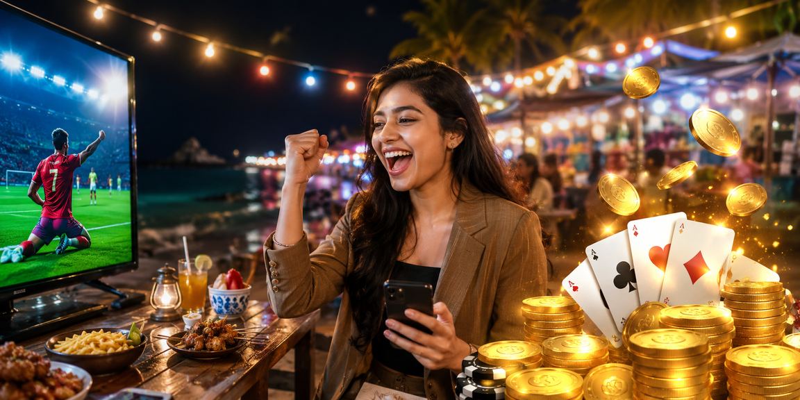 সেন্ট মার্টিন সমুদ্র সৈকতে টিন প্যাটি খেলা 65bd
